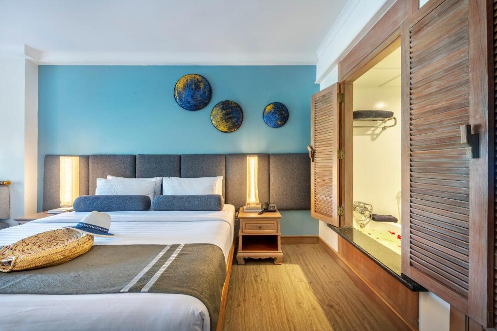 Двухместный (Двухместный номер Делюкс с 1 кроватью или 2 отдельными кроватями) курортного отеля Krabi Thai Village Resort, Краби