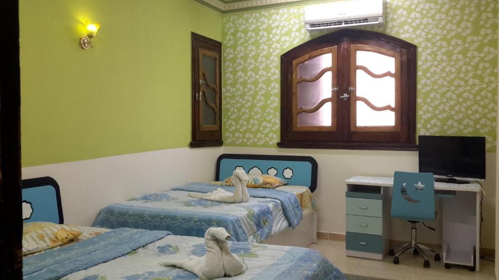 Двухместный (Двухместный номер с 2 отдельными кроватями) гостевого дома Villamar Red Sea View, Хургада