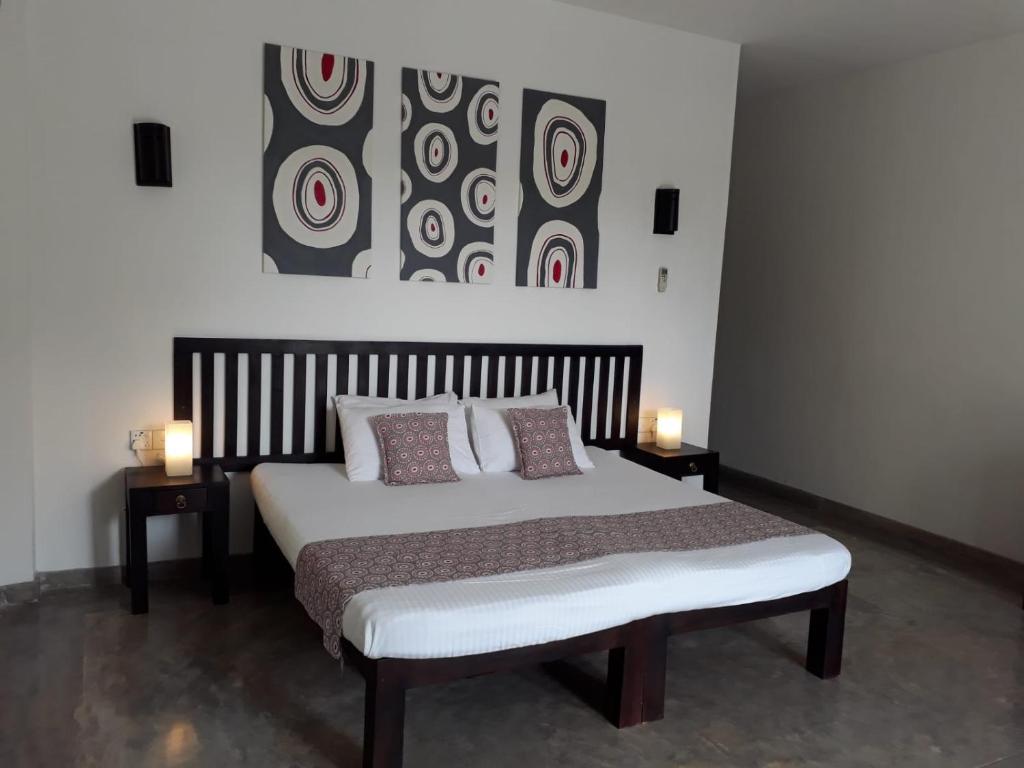 Двухместный (Двухместный номер Делюкс с 1 кроватью или 2 отдельными кроватями) гостевого дома Nil Menik Villa, Косгода
