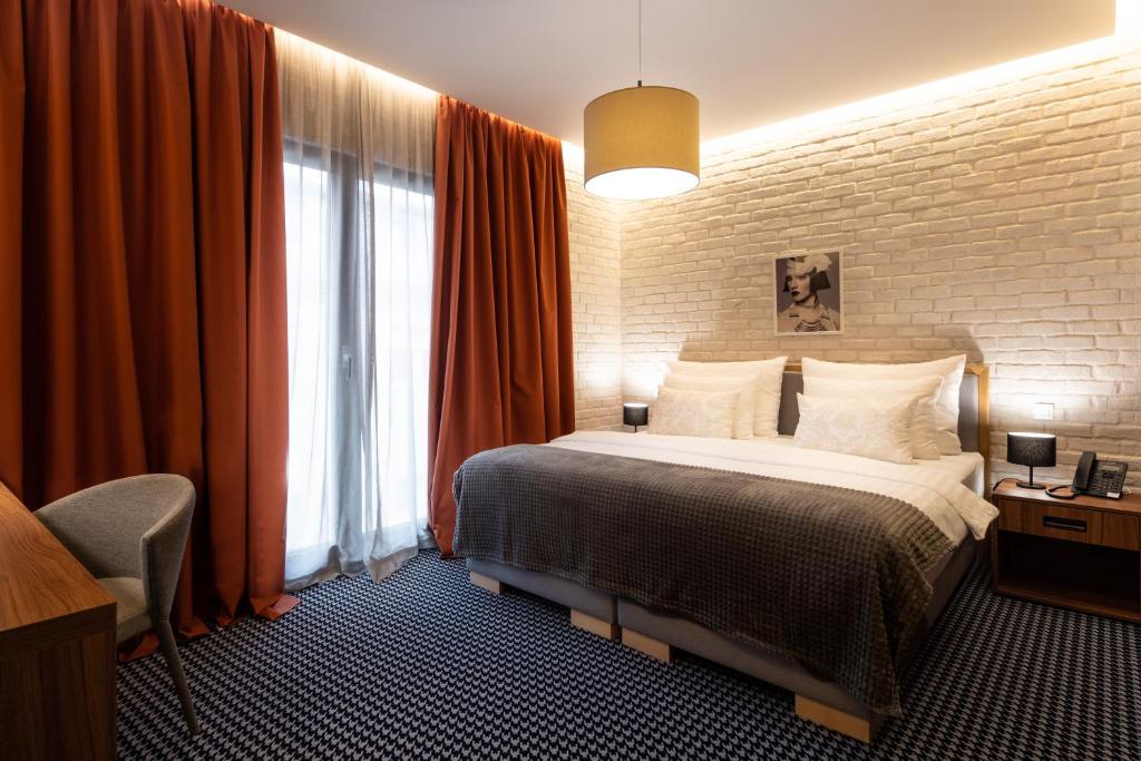 Двухместный (Стандартный двухместный номер с 1 кроватью - Дополнительное здание) отеля Livris Hotel, Загреб