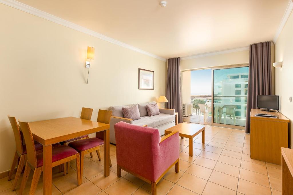Апартаменты (Апартаменты с 2 спальнями и видом на море) апарт-отеля Hotel Apartamento Dunamar, Монте-Гордо