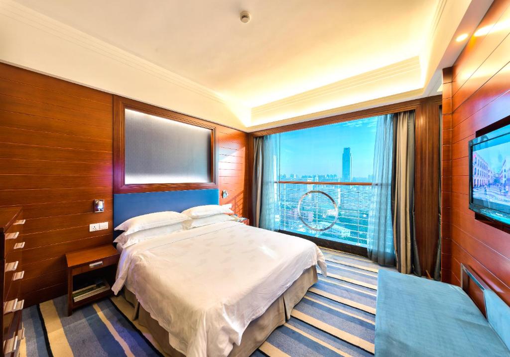 Двухместный (Апартаменты с 1 спальней) отеля Ocean Hotel, Гуанчжоу