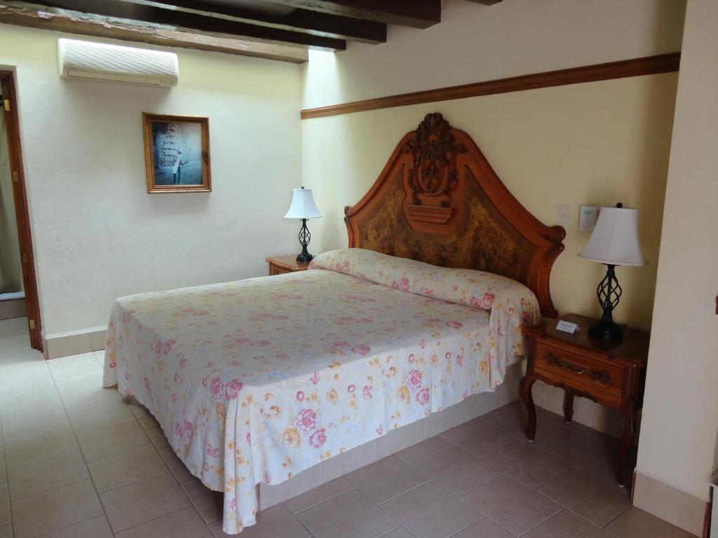 Двухместный (Номер с кроватью размера «king-size») отеля Hotel Hacienda Flamingos, Сан-Блас