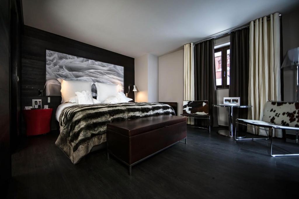 Двухместный (Классический двухместный номер с 1 кроватью) отеля Hotel Avenue Lodge, Валь-дизер