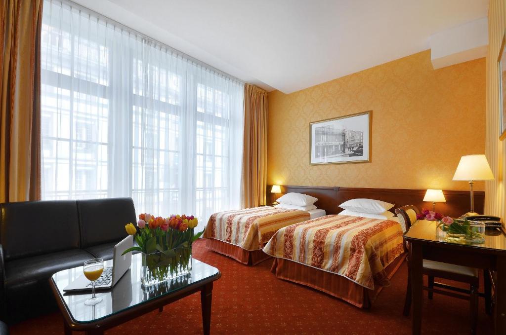Двухместный (Двухместный номер Делюкс с 1 кроватью или 2 отдельными кроватями) отеля Hotel Wolne Miasto - Old Town Gdańsk, Гданьск