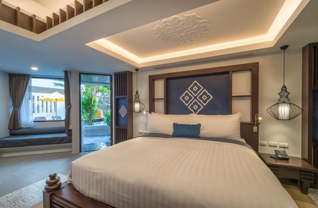 Двухместный (Двухместный номер Делюкс с 1 кроватью и доступом к бассейну) курортного отеля Aonang Princeville Resort, Краби