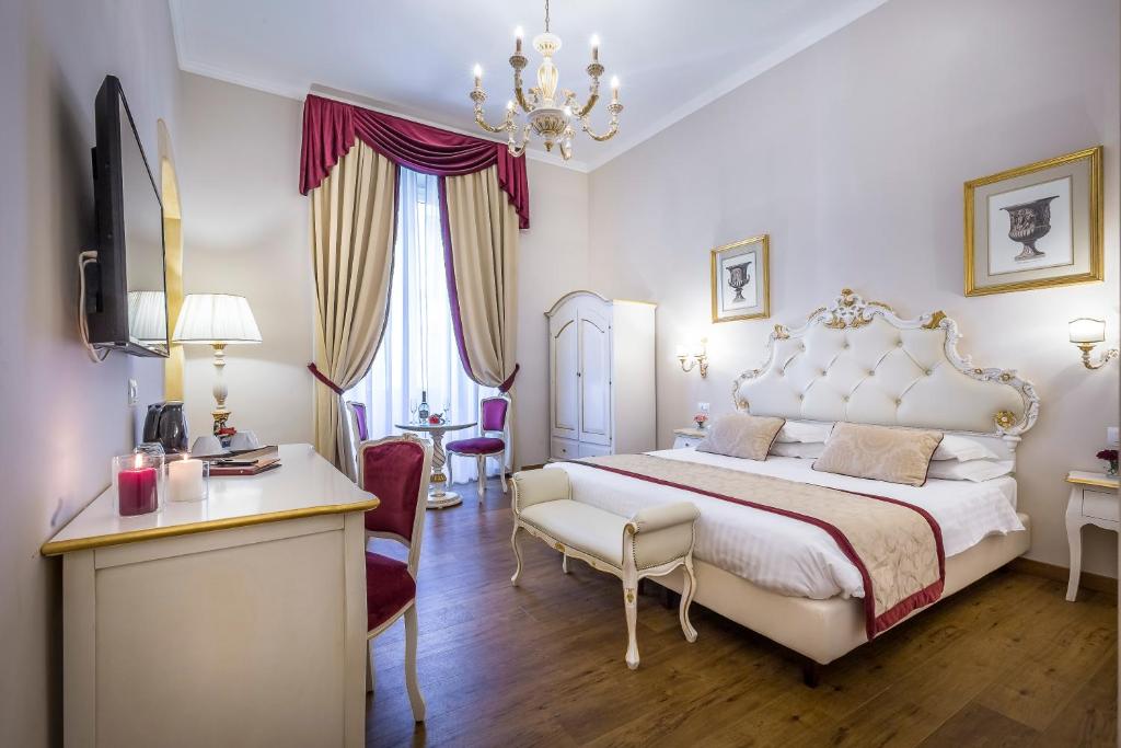 Двухместный (Двухместный номер Делюкс с 1 кроватью или 2 отдельными кроватями) отеля B&B La Terrazza Sul Duomo, Флоренция
