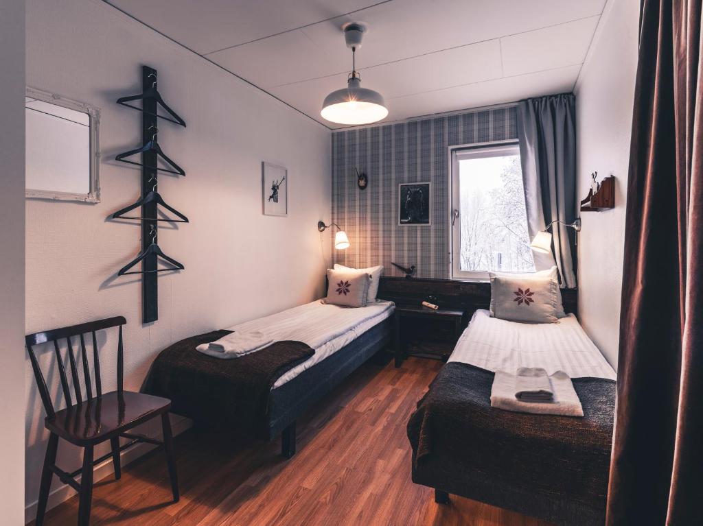 Двухместный (Двухместный номер с 1 кроватью или 2 отдельными кроватями, общая ванная комната) отеля Åre Bed & Breakfast, Оре