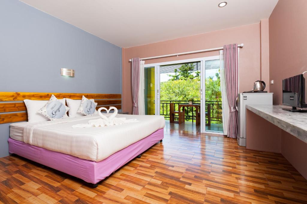Двухместный (Улучшенный двухместный номер с 1 кроватью или 2 отдельными кроватями и видом на сад) отеля Greenery Resort Koh Tao, Ко Тао
