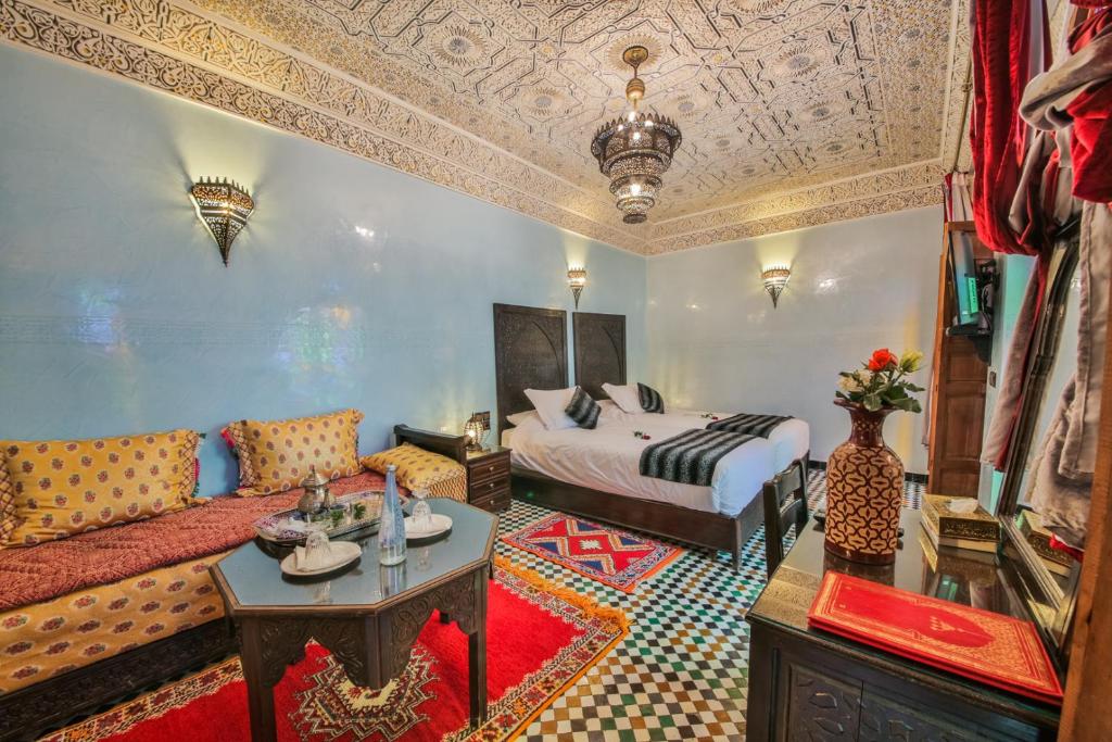 Двухместный (Двухместный номер с 1 кроватью Hajar), Riad Ghita Palace