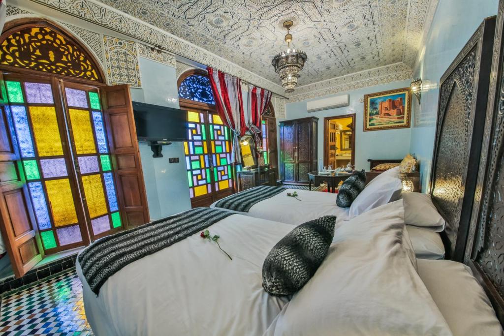 Двухместный (Двухместный номер с 1 кроватью Hajar), Riad Ghita Palace