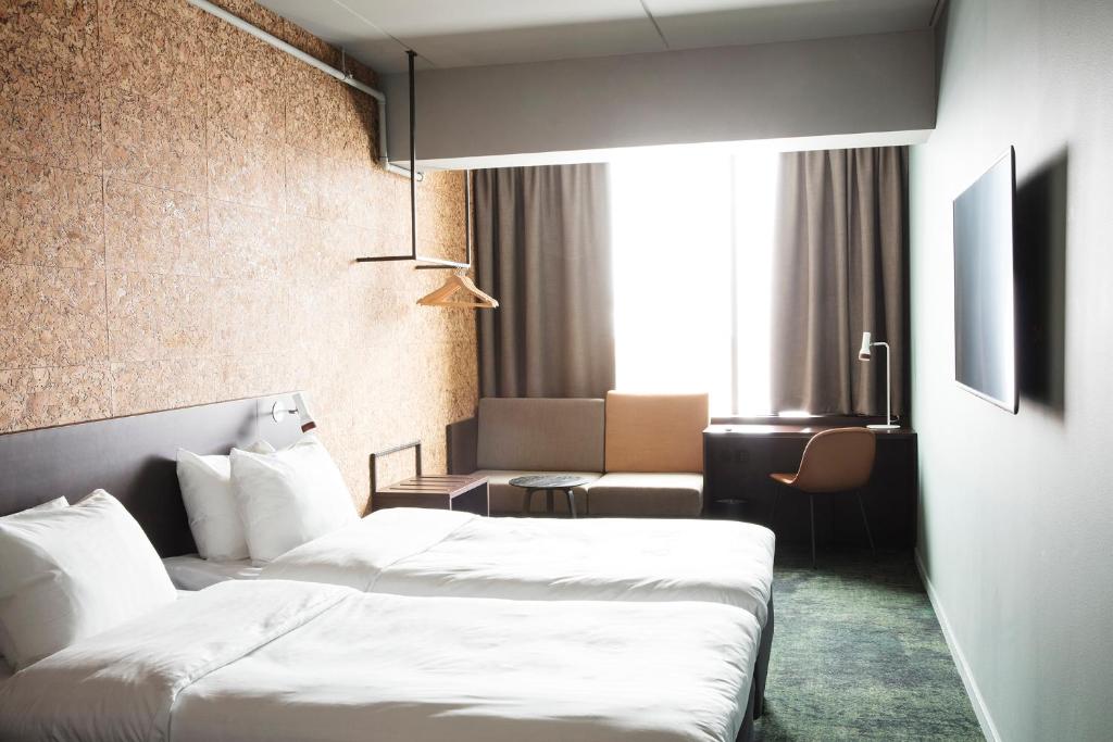 Двухместный (Стандартный двухместный номер с 2 отдельными кроватями) отеля Comfort Hotel Kista, Стокгольм