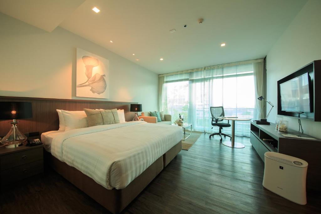 Двухместный (Стандартный номер с кроватью размера «king-size») отеля Civic Horizon Hotel & Residence, Бангкок