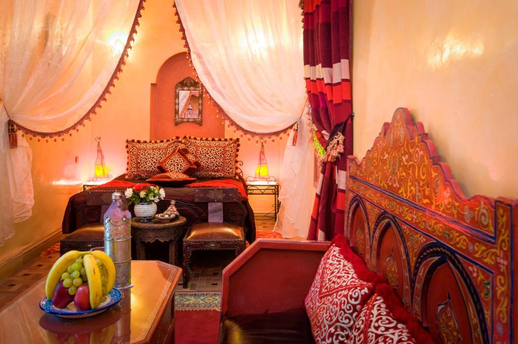 Двухместный (Двухместный номер с 1 кроватью), Riad bleu du Sud