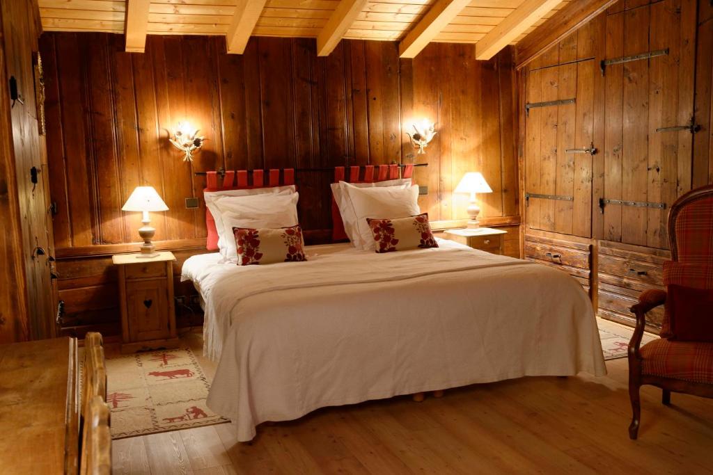 Апартаменты (Апартаменты с 2 спальнями и балконом), Chalet Altibar Courchevel