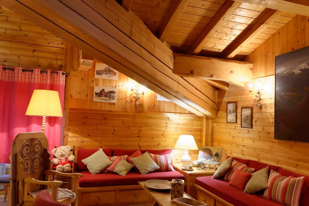 Апартаменты (Апартаменты с 2 спальнями и балконом), Chalet Altibar Courchevel