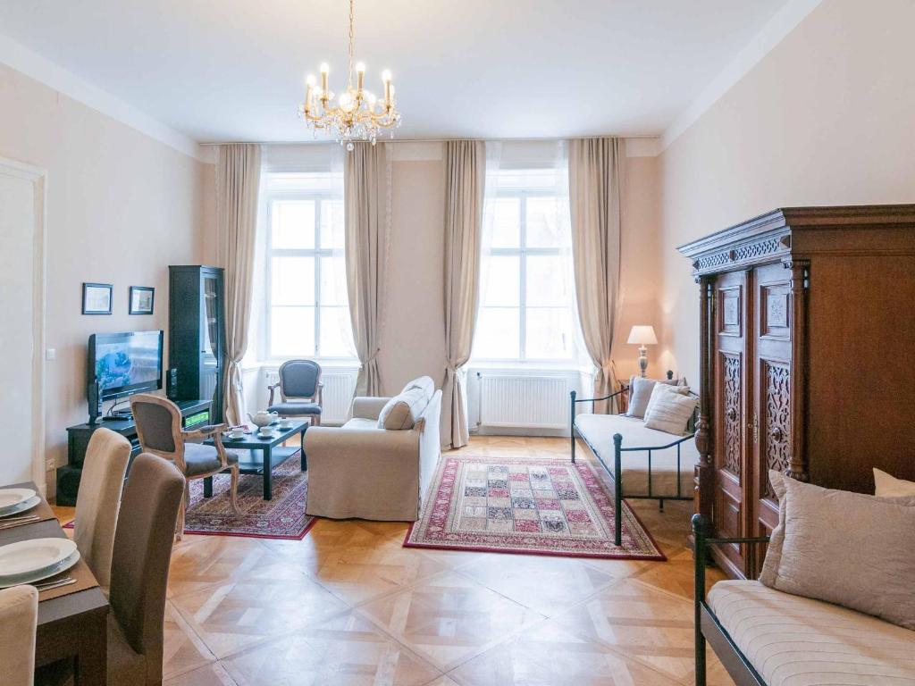 Апартаменты (Апартаменты с 2 спальнями: Schultergasse 5, 1010 Вена), Elegant Vienna