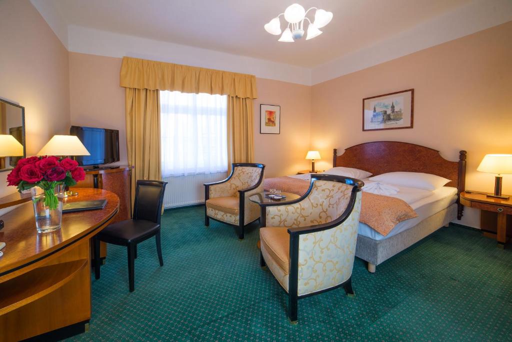 Двухместный (Стандартный двухместный номер с 1 кроватью) отеля Belvedere Spa & Kurhotel, Франтишковы-Лазне