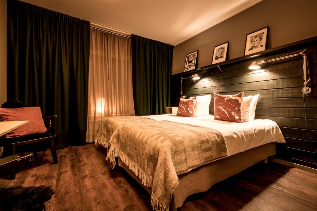 Двухместный (Небольшой двухместный номер с 2 отдельными кроватями) отеля Hotell Granen, Оре