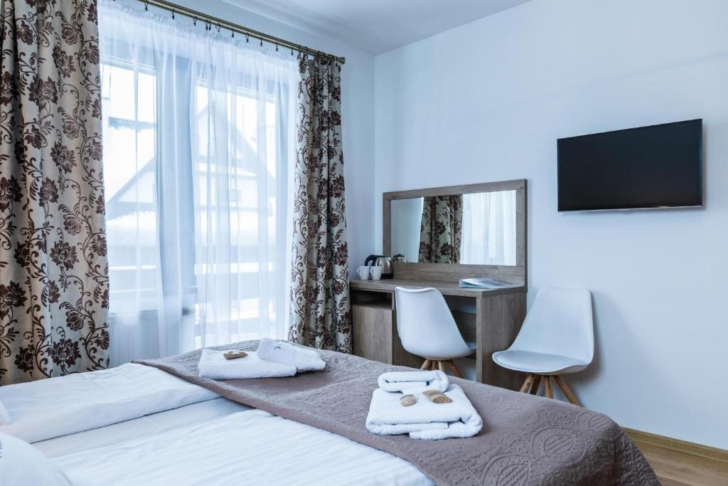 Двухместный (Двухместный номер с 1 кроватью или 2 отдельными кроватями) отеля Willa Baciarka, Косцелиско