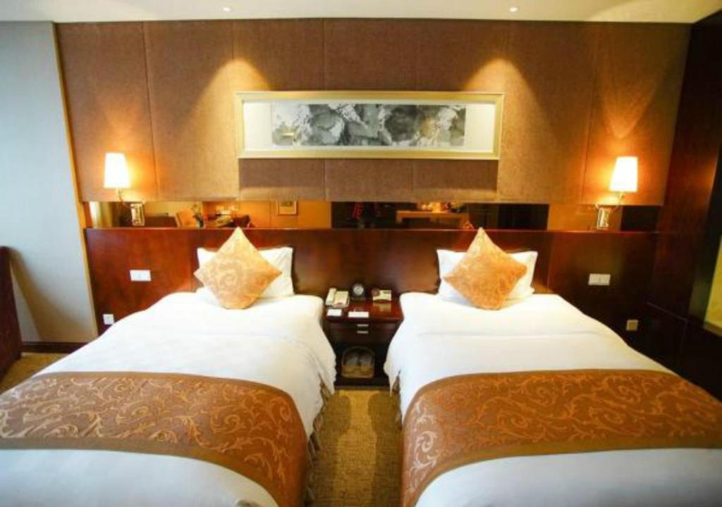 Двухместный (Стандартный двухместный номер с 2 отдельными кроватями) отеля Grand Soluxe Hotel Xi'an, Сиань