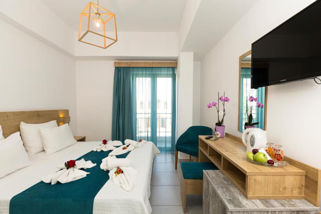 Двухместный (Стандартный двухместный номер с 1 кроватью) отеля Castell Hotel, Киссамос