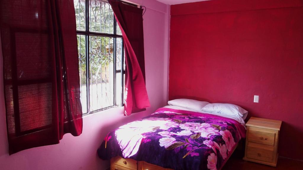 Двухместный (Двухместный номер с 1 кроватью и видом на горы) отеля kukulpan hostal, Сан-Кристобаль-де-лас-Касас