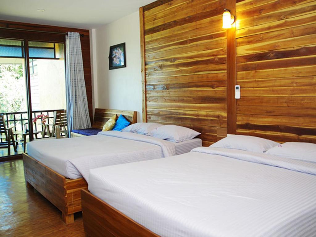Двухместный (Стандартный двухместный номер с 1 кроватью и видом на сад) курортного отеля The Cinnamon Art Resort and Spa, Ко Мак