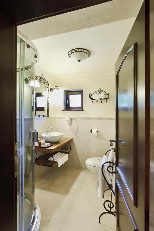 Двухместный (Двухместный номер с 1 кроватью или 2 отдельными кроватями с правом посещения сауны) отеля Hotel Turnul, Моечу-де-Жос