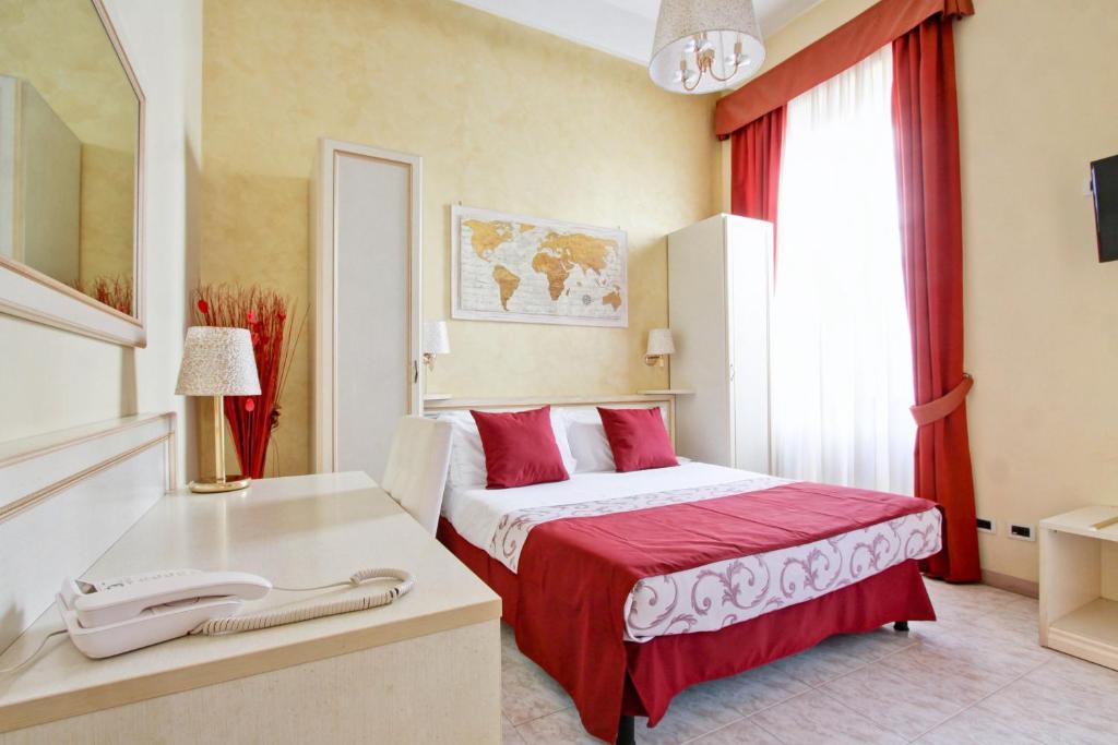 Двухместный (Двухместный номер с 1 кроватью или 2 отдельными кроватями) отеля Hotel Il Villino, Рим