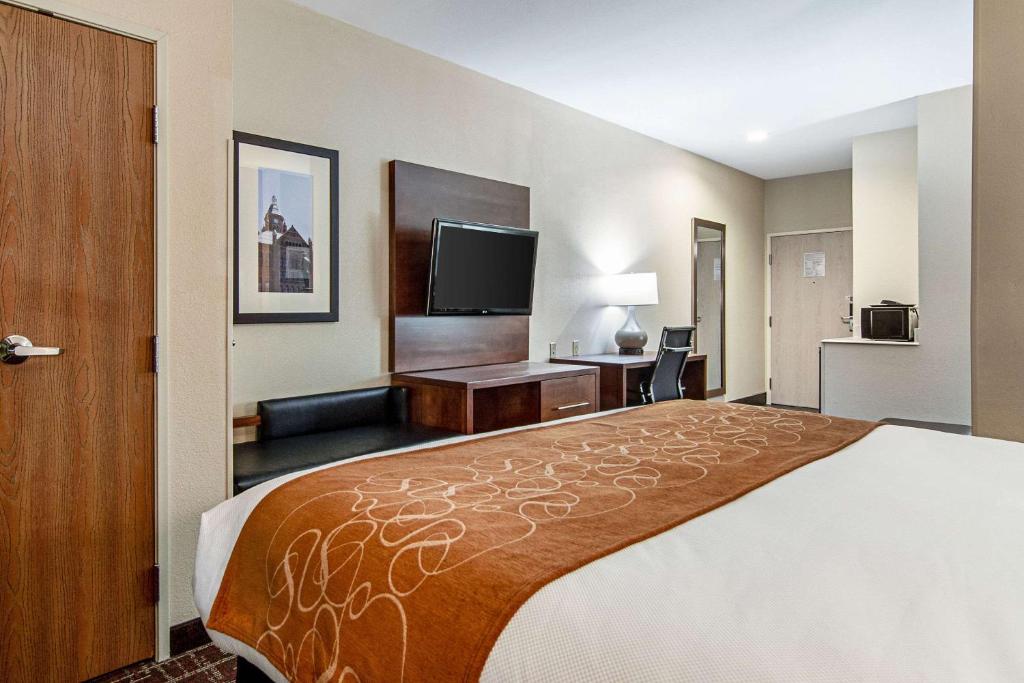 Сьюит (Люкс с кроватью размера «king-size» - Для некурящих), Comfort Suites NW Dallas Near Love Field