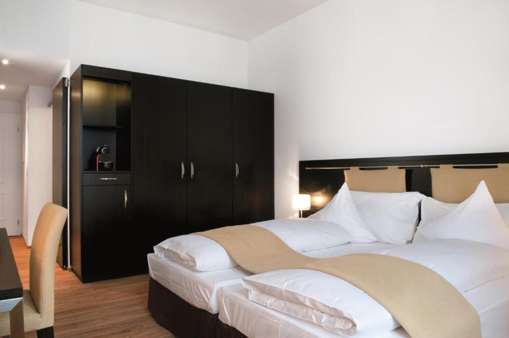 Двухместный (Улучшенный двухместный номер с 1 кроватью) отеля Sorell Hotel Tamina, Бад-Рагац