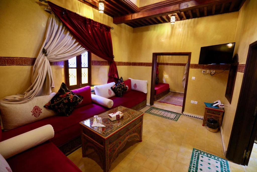 Апартаменты (Апартаменты с 2 спальнями), Riad Toyour- Riad of birds