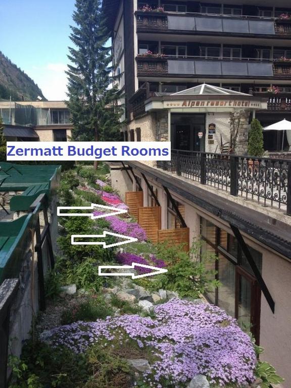 Двухместный (Просторный двухместный номер - Без вида) отеля Zermatt Budget Rooms, Церматт