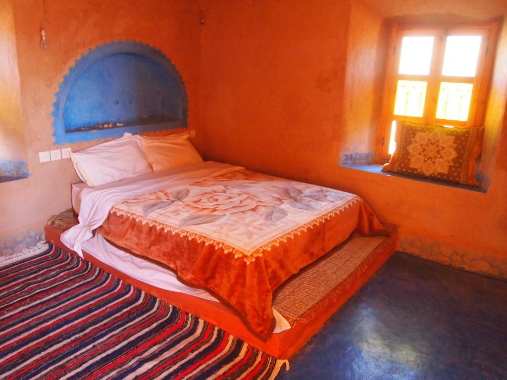 Двухместный (Двухместный номер с 1 кроватью и базовыми удобствами) гостевого дома Casbah d'hôte La Jeanne Tourisme Ecologique, Бумальн