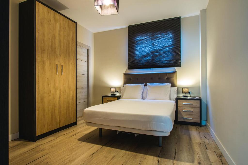 Двухместный (Улучшенный двухместный номер с 1 кроватью) отеля HOSTEL SEA & DREAMS CALPE, Кальпе