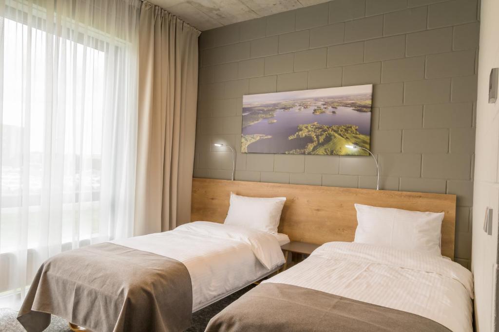 Двухместный (Двухместный номер с 2 отдельными кроватями) отеля Air Hotel, Кармелава