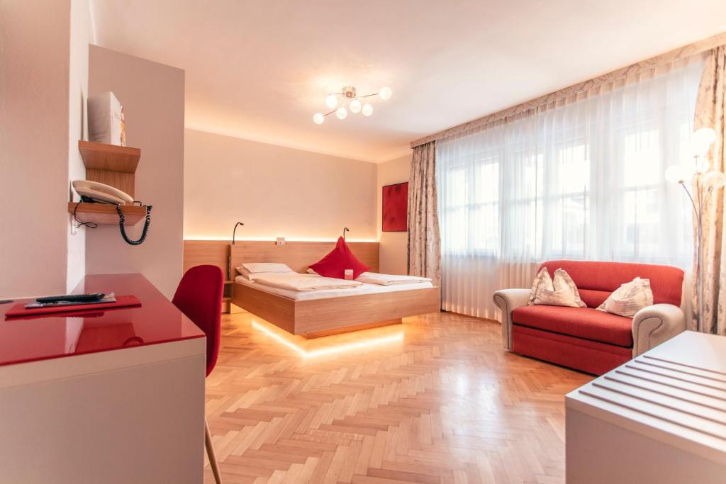 Двухместный (Двухместный номер Делюкс с 1 кроватью) отеля Hotel Rosenvilla, Зальцбург