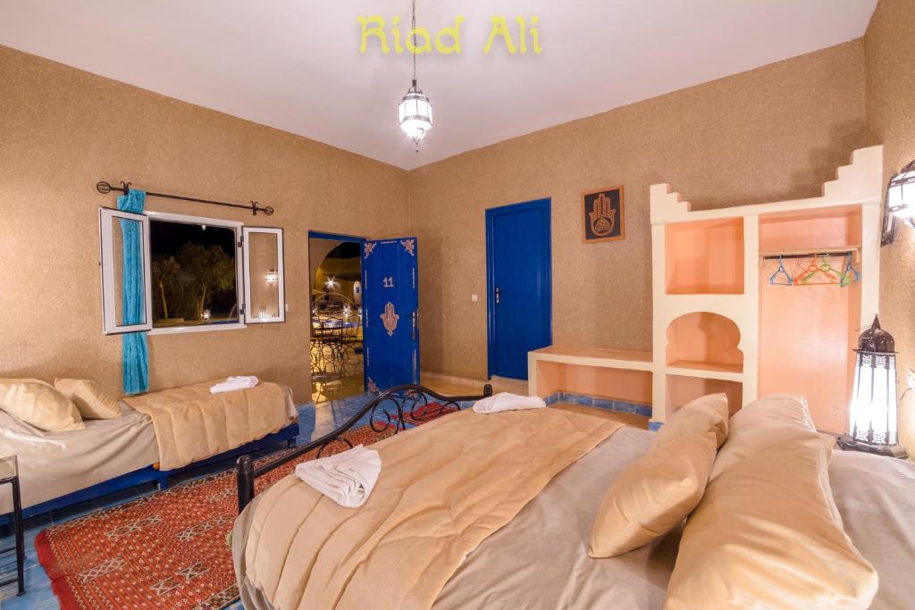 Двухместный (Двухместный номер с 1 кроватью) отеля Hotel Riad Ali, Мерзуга