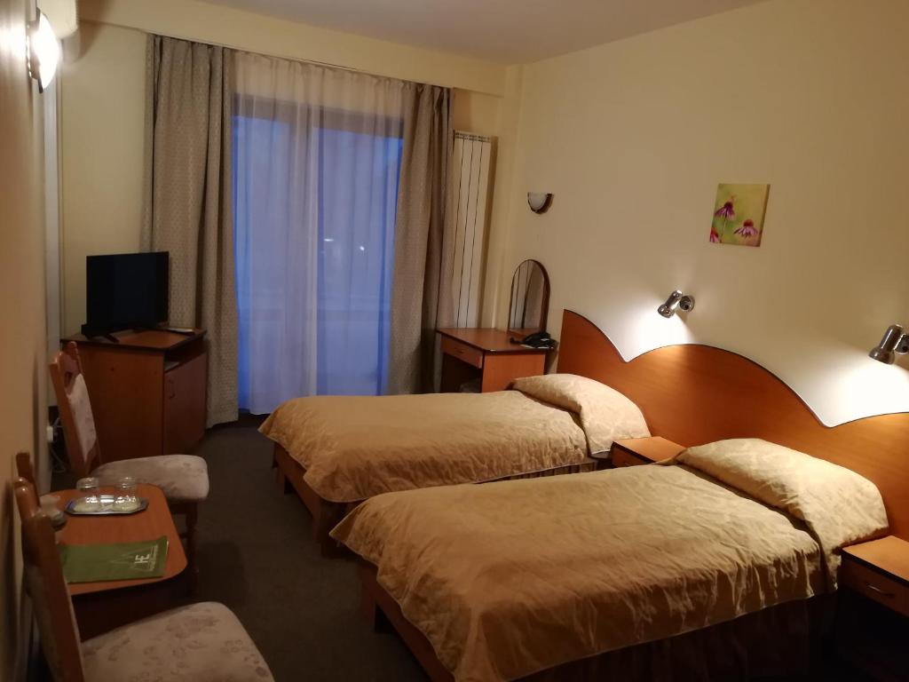 Двухместный (Двухместный номер с 2 отдельными кроватями) отеля Hotel Everest, Тыргу-Муреш
