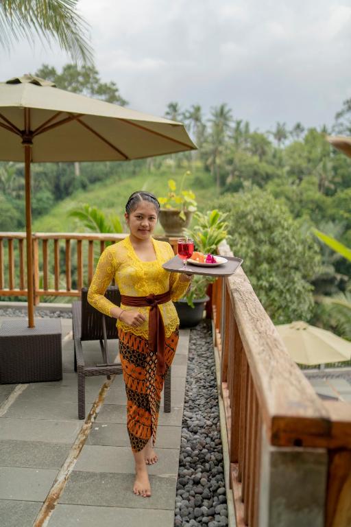 Двухместный (Двухместный номер с 1 кроватью и видом на горы), Ubud Paras Villa