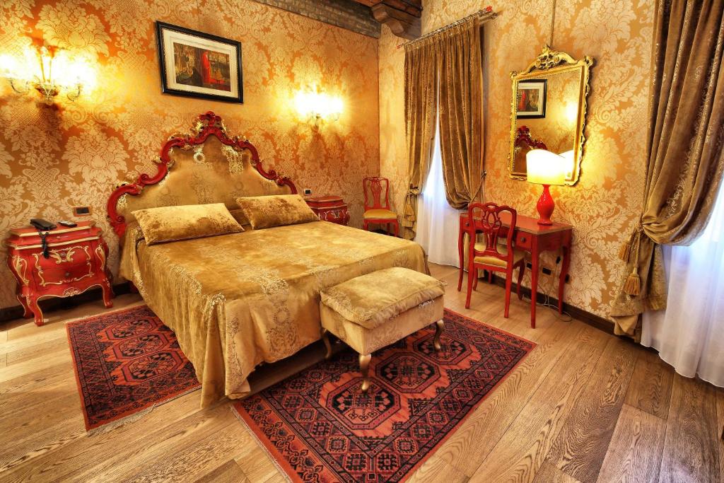 Двухместный (Двухместный номер Делюкс с 1 кроватью) гостевого дома Ca' Pagan, Венеция
