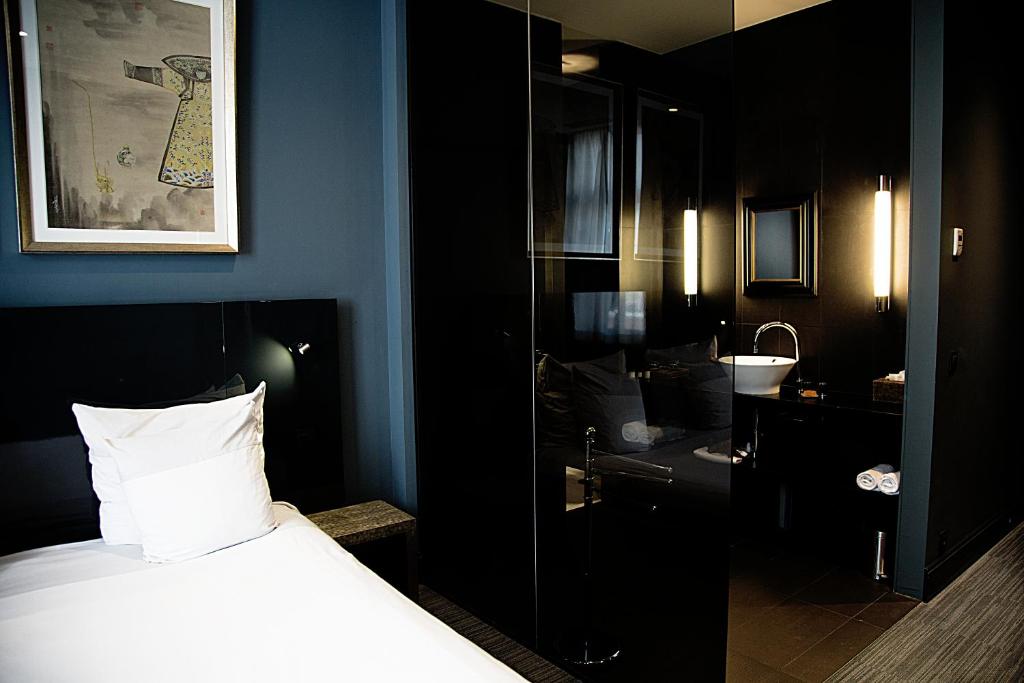 Двухместный (Стандартный двухместный номер с 1 кроватью) отеля Hotel Les Nuits, Антверпен