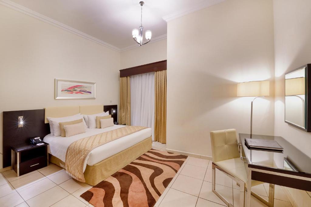 Апартаменты (Апартаменты Делюкс с 2 спальнями и видом на город, бесплатный трансфер от/до пляжа и скидка 15% на еду и напитки) апарт-отеля Pearl Marina Hotel Apartment, Дубай