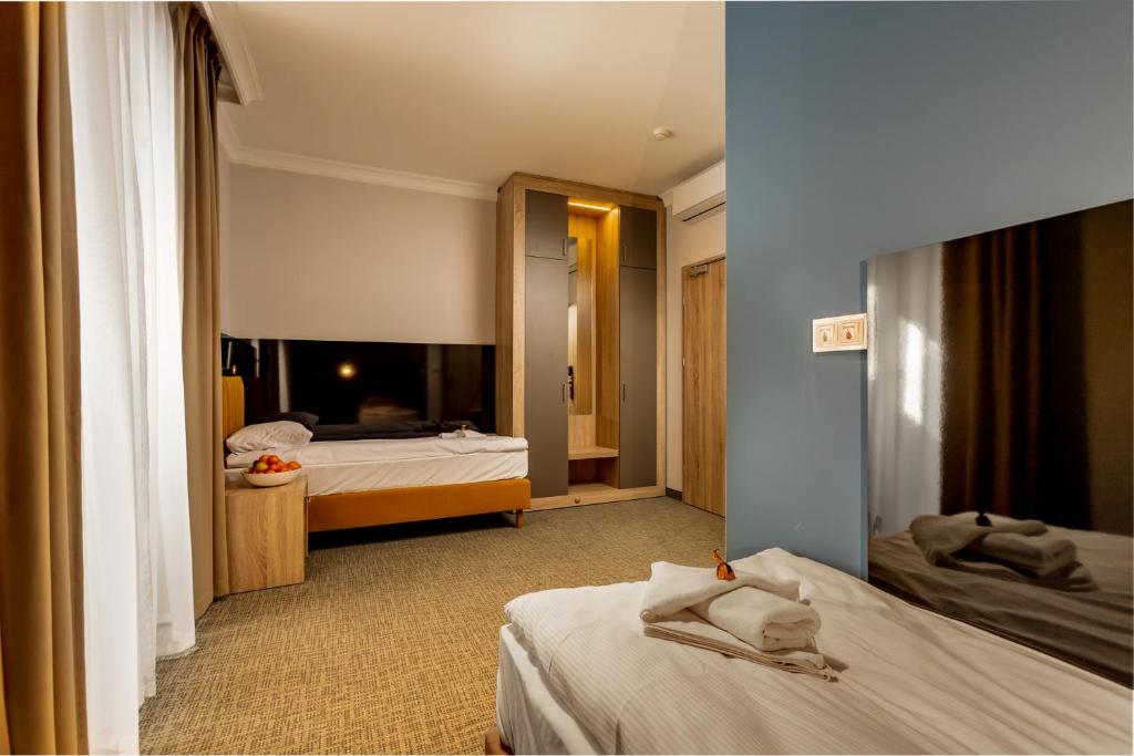 Двухместный (Просторный двухместный номер с 2 отдельными кроватями) курортного отеля Akacja Medical Resort, Цехоцинек