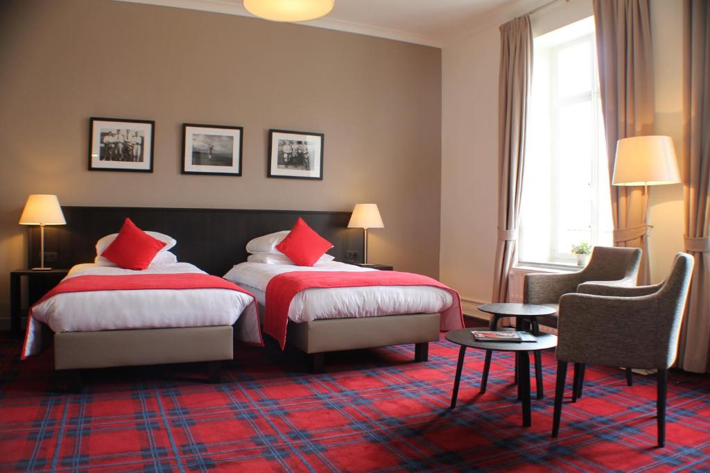 Двухместный (Улучшенный двухместный номер с 1 кроватью или 2 отдельными кроватями) отеля Hotel Golf de Pierpont, Шарлеруа