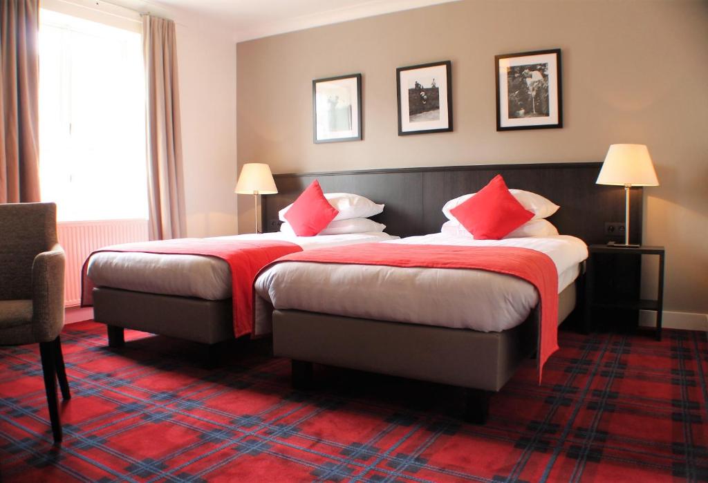 Двухместный (Стандартный двухместный номер с 2 отдельными кроватями) отеля Hotel Golf de Pierpont, Шарлеруа