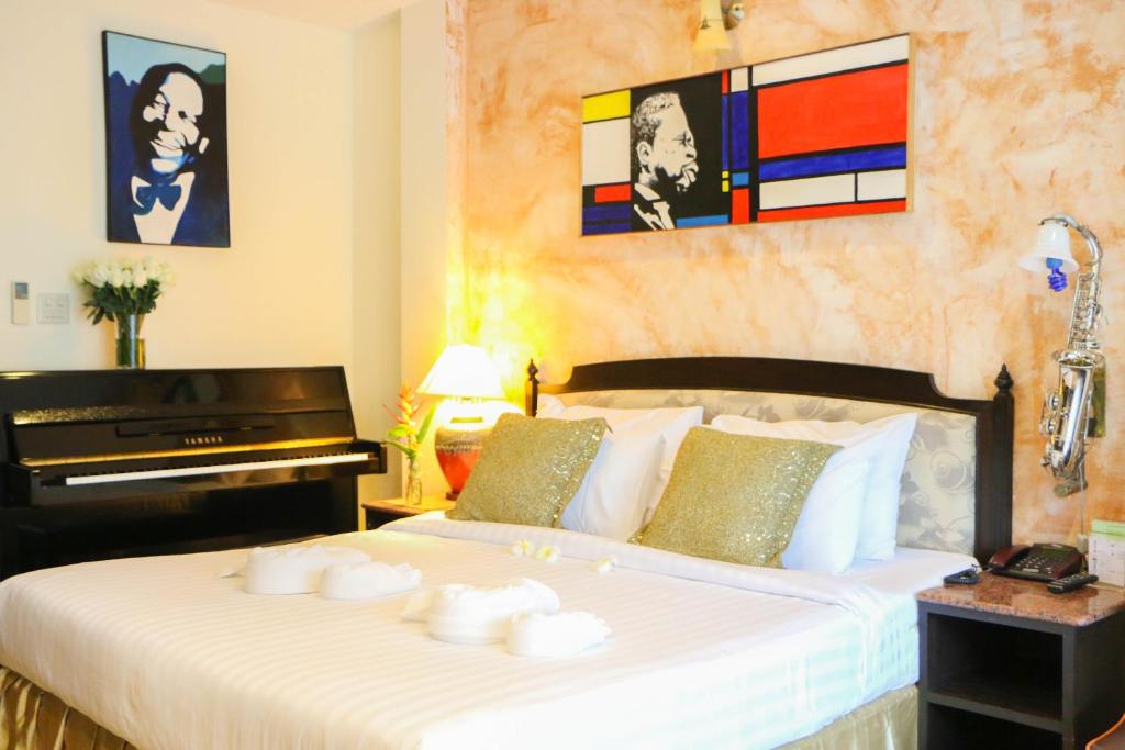 Двухместный (Двухместный номер Делюкс с 1 кроватью), My Way Hua Hin Music Hotel