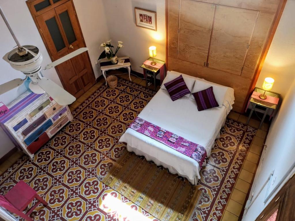 Двухместный (Двухместный номер с 2 отдельными кроватями) отеля El Diablo y la Sandia, Оахака-де-Хуарес