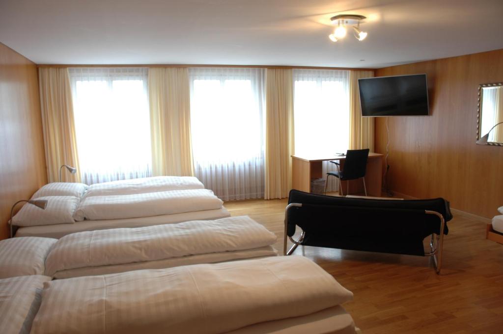 Двухместный (Двухместный номер с 1 кроватью) отеля Hotel Weisses Kreuz, Санкт-Галлен